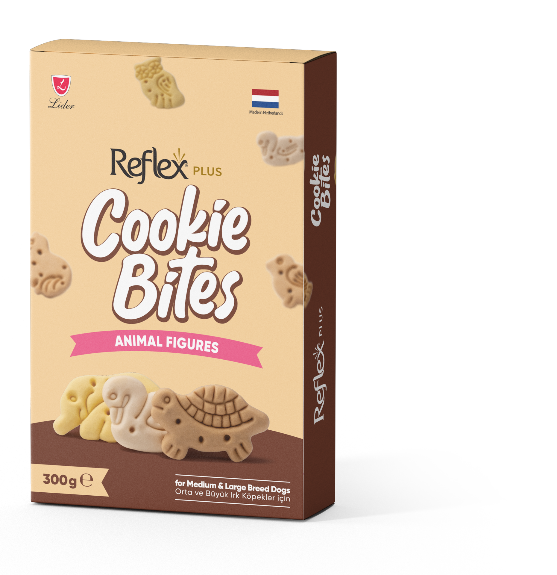 REF.PLUS COOKİE BİTES ANİMAL FİGURES 300G*12