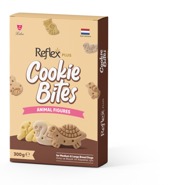 REF.PLUS COOKİE BİTES ANİMAL FİGURES 300G*12