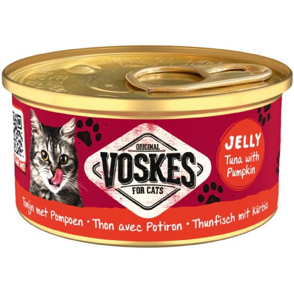 VOSKES KEDİ KON. TON- BAL KABAĞI 85GR*24..(484)
