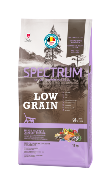 LOW GRAİN KEDİ STERİL SOMOIN&HAMSİ 12+1 KG..(400)