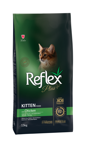 REF.PLUS KEDİ MAM YAVRU-TAVUKLU 15+1KG..(755)