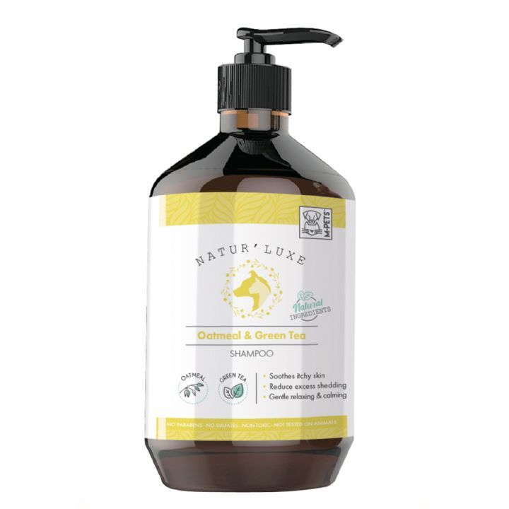 M-PETS KÖP ŞAM OATMELA-GREEN TEA 500ML*12..(760)