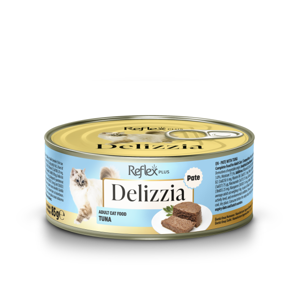 REFLEX DELİZZİA KEDİ KONS BALIKLI 85GR*12..(379)