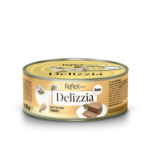 REFLEX DELİZZİA KEDİ KONS HİNDİ  85GR*12..(362)