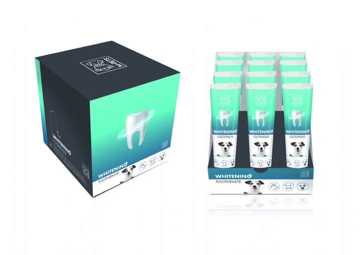 M-PETS BEYAZLATICI KÖP DİŞ MACUNU 100GR*12..(616)