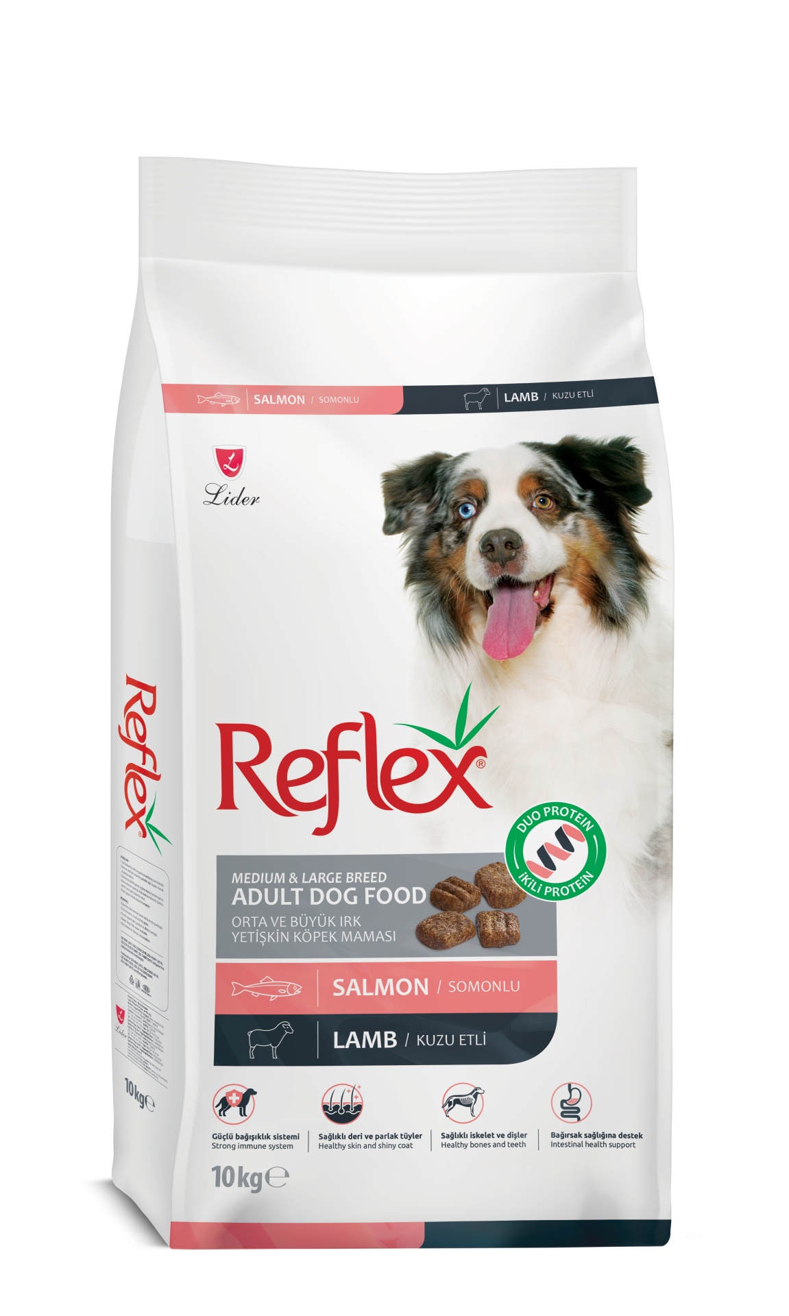 REF.KÖP MAM DUO PROTEİN SOMON-KUZU ETLİ 10KG.(426)