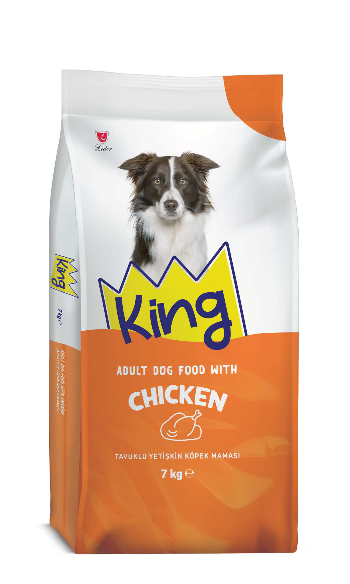 KİNG YETİŞKİN KÖP MAM TAVUKLU 7 KG...(669)