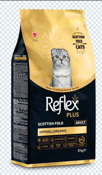 REF.PLUS SCOTTİSH YETİŞKİN KEDİ MAMASI 8KG..(511)