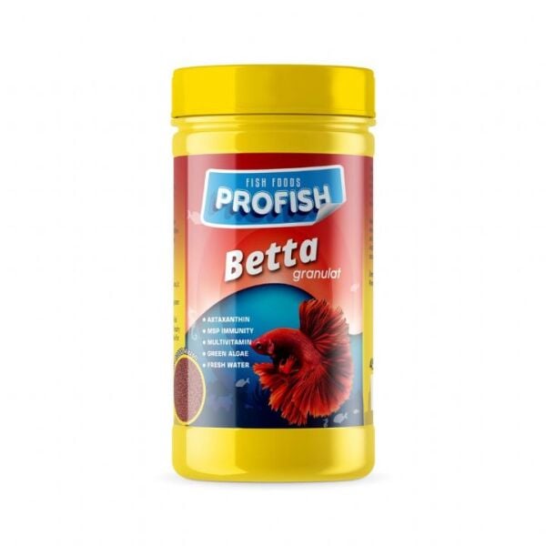 PROFİSH BALIK YEMİ BETTA GRANUL 100ML*6..(200)