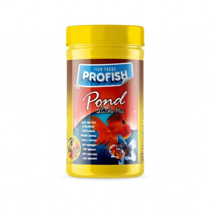 PROFİSH BALIK YEMİ POND STİCKS MİX 250ML*6..(293)