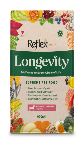 REF PLUS LONGEVITY XS YAV KÖP MAM 900 GR*18..(584)