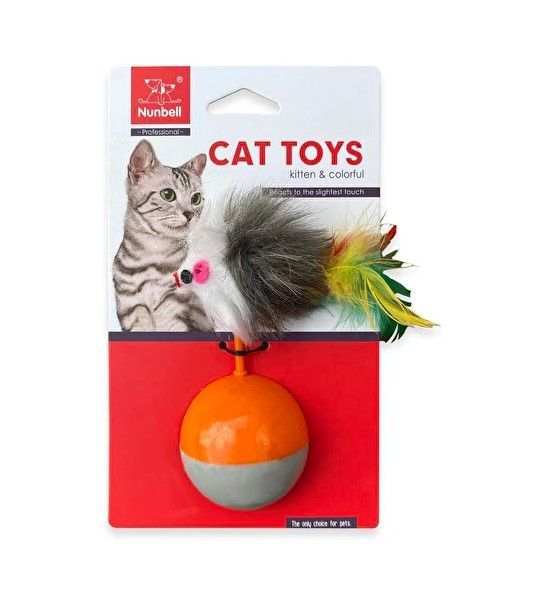 NUNBELL KEDİ OYUNCAĞI HACI YATMAZ FARE..(025)