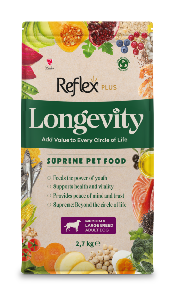 REF PLUS LONGEVITY M-L YET KÖP MAM 2.7 KG*8..(638)