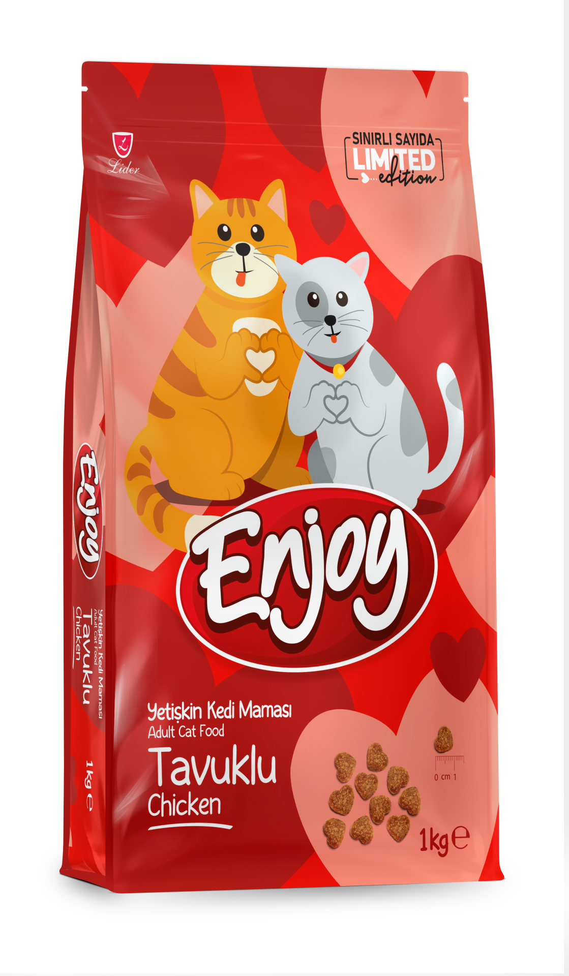 ENJOY KEDİ MAM TAVUKLU 1KG*15...(997)