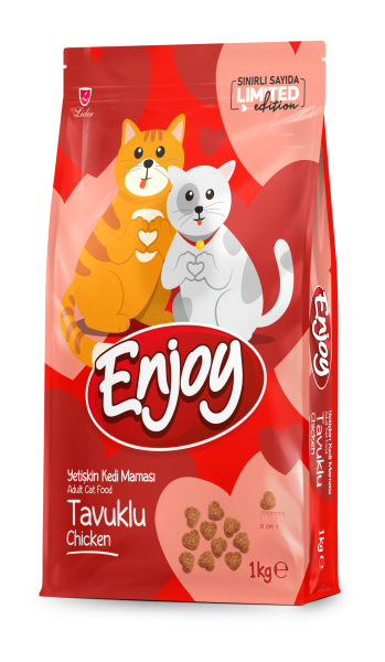 ENJOY KEDİ MAM TAVUKLU 1KG*15...(997)