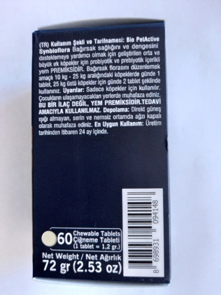 SYNBİOFLORA PROBİOTİC 72 GR*6.(BÜY IRK KÖP)(***)