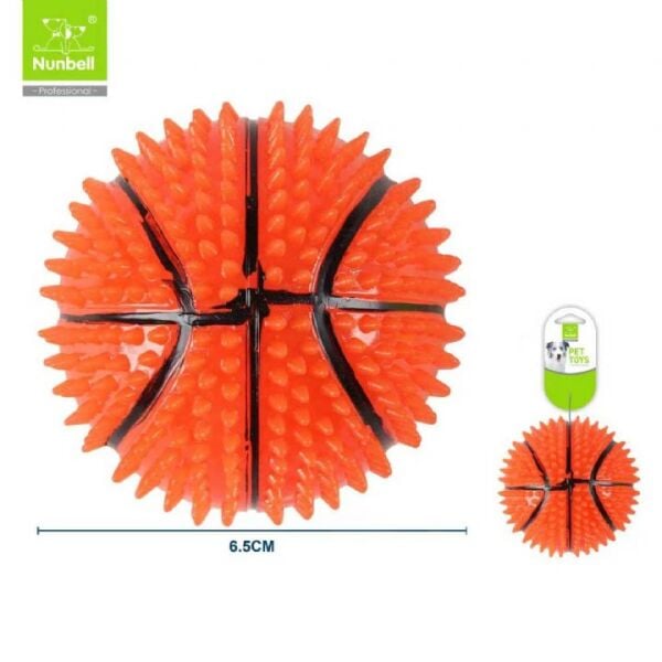 NUNBELL KÖPEK OYUNCAĞI RENKLİ TOP IŞIKLI...(298)