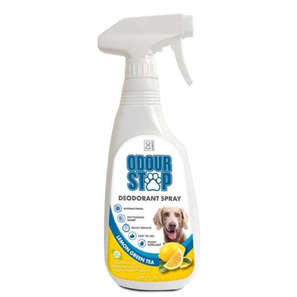 M-PETS ODOUR STOP DEODORAN SPRAY LİMON 500ML.(257)