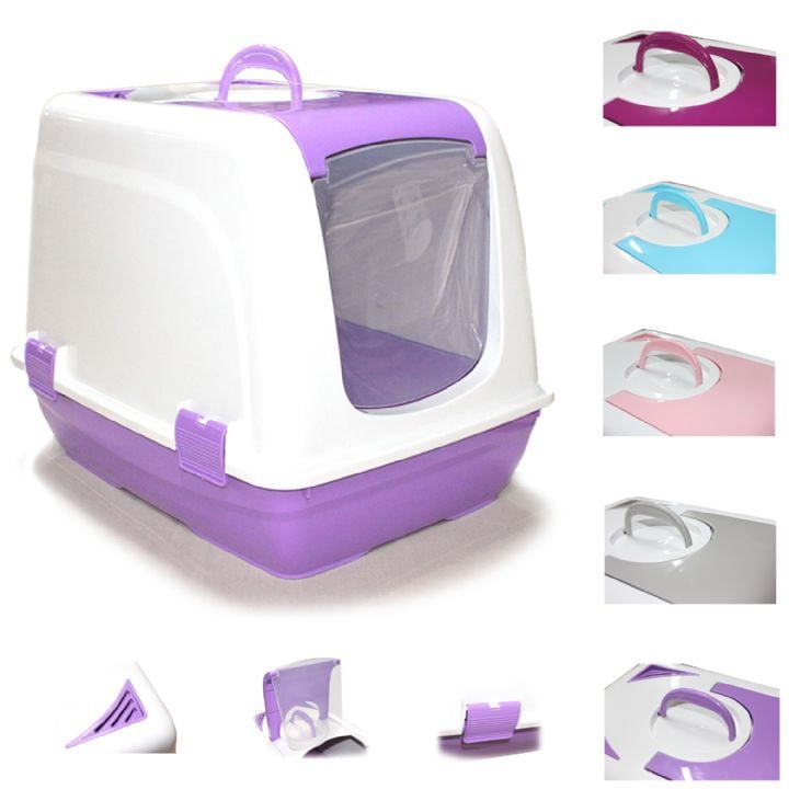 ŞENYAYLA KÜÇ LÜX KAP KEDİ TUVALETİ  5 Lİ.SET.(881)