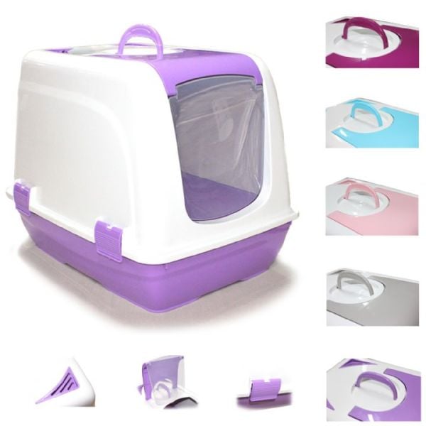 ŞENYAYLA KÜÇ LÜX KAP KEDİ TUVALETİ  5 Lİ.SET.(881)