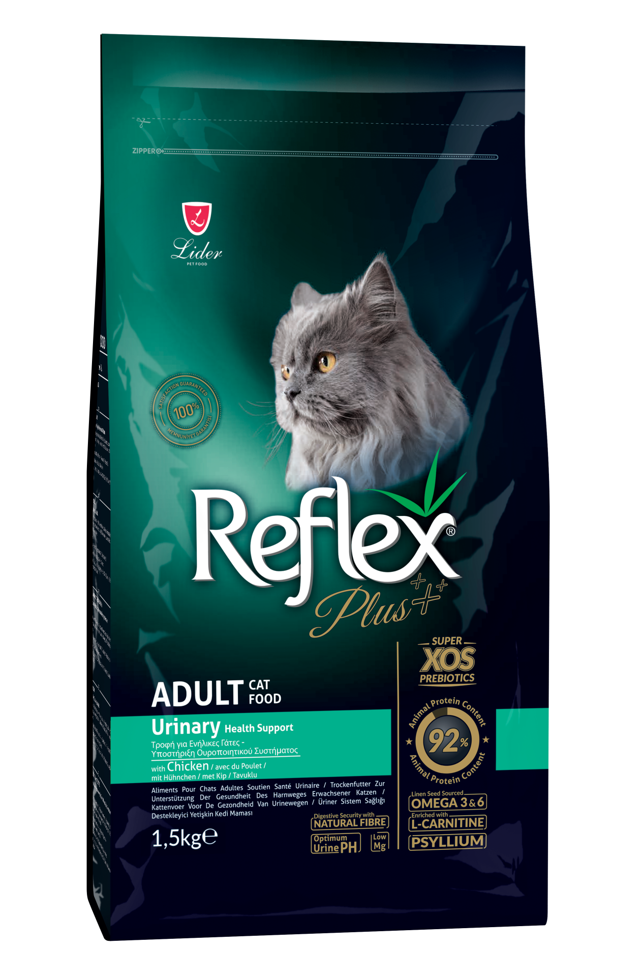 REF.PLUS KEDİ MAM.URİNARY-TAVUKLU 12*1.5 KG(410)