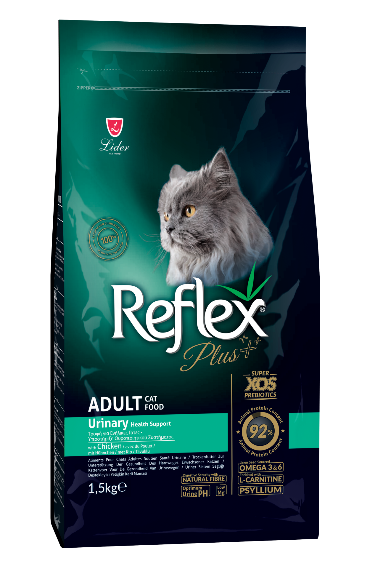 REF.PLUS KEDİ MAM.URİNARY-TAVUKLU 12*1.5 KG(410)