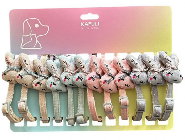 KAFULİ KEDİ BOYUN TASMASI FİGÜRLÜ 12Lİ SET...(559)