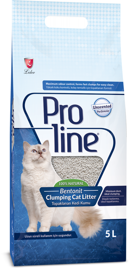 PROLİNE K. KUMU BENTONİT 5LT (PARFÜMSÜZ).(122)