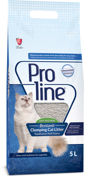PROLİNE K. KUMU BENTONİT 5LT (PARFÜMSÜZ).(122)