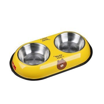 NUNBELL 2Lİ ÇELİK MAMA KABI 34.5CM...(599)