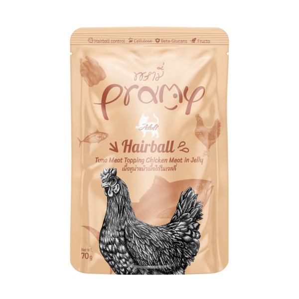 PRAMY KEDİ MAM TON BALIK-TAVUKLU 12*70GR..(270)