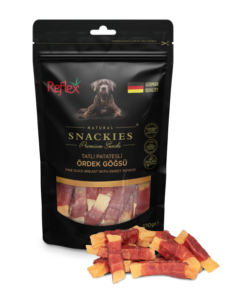 REF.SNACKİES PATATESLİ ÖRDEK GÖĞSÜ 170GR*16.(988)