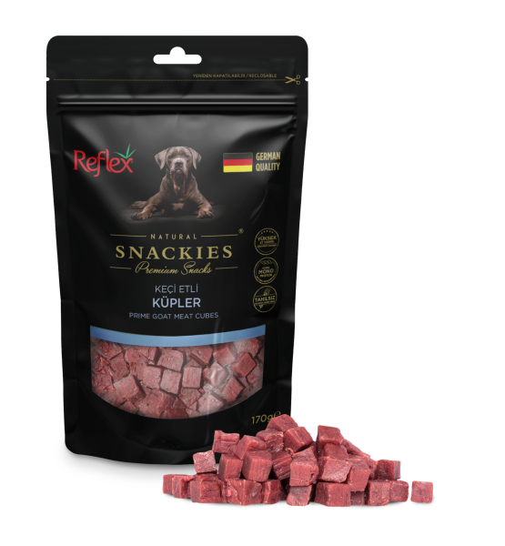 REF.SNACKİES KEÇİ ETLİ KÜPLER170GR*16..(995)