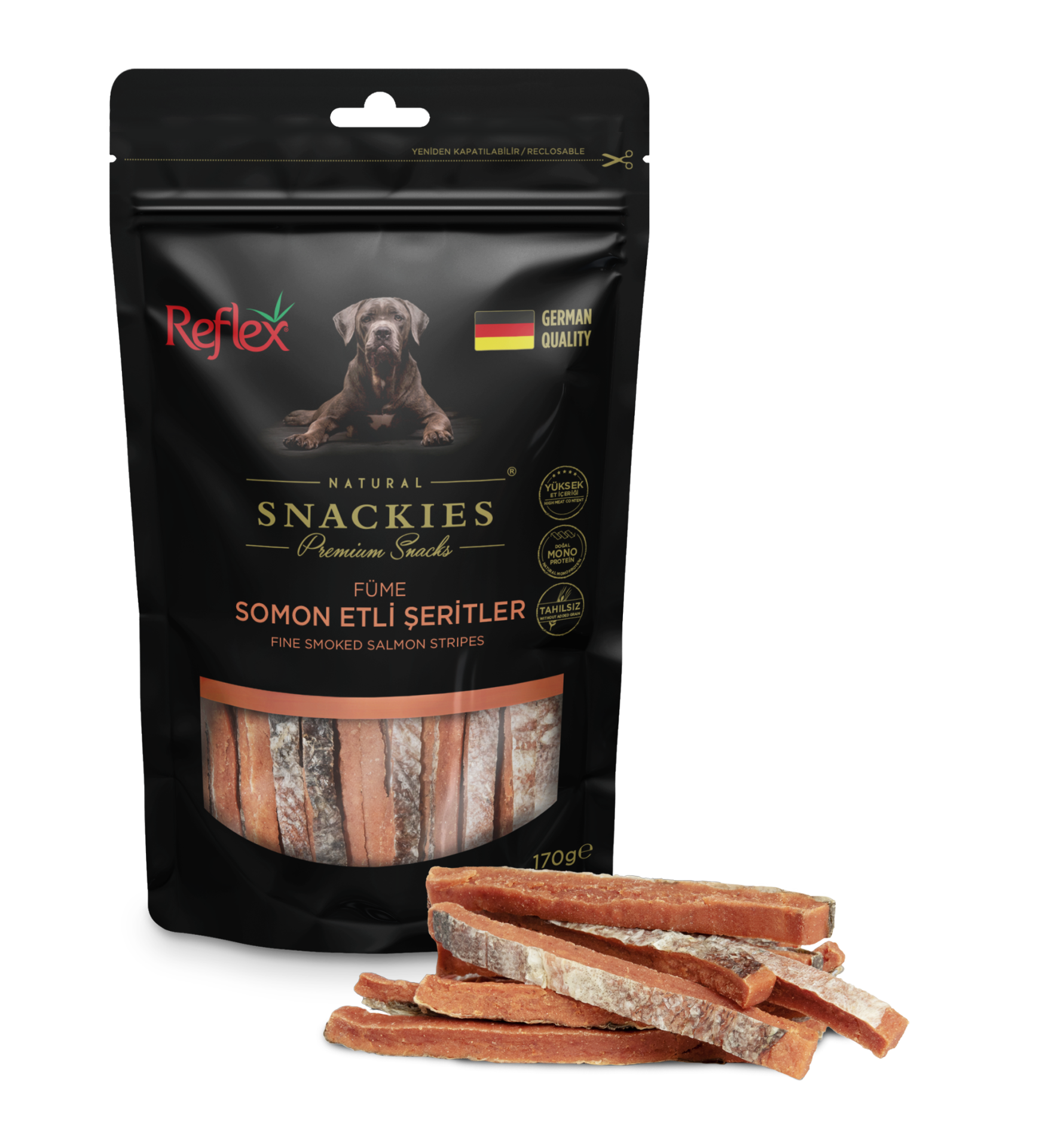REF.SNACKİES FÜME SOMON ETLİ ŞERİT 170GR*16.(039)