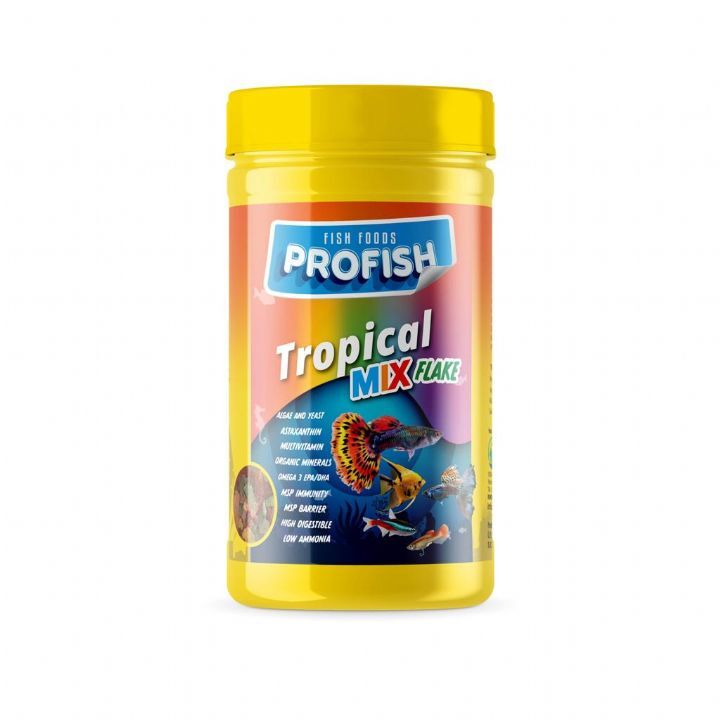 PROFİSH TROPİCAL MİX FLAKE 100ML*6...(132)