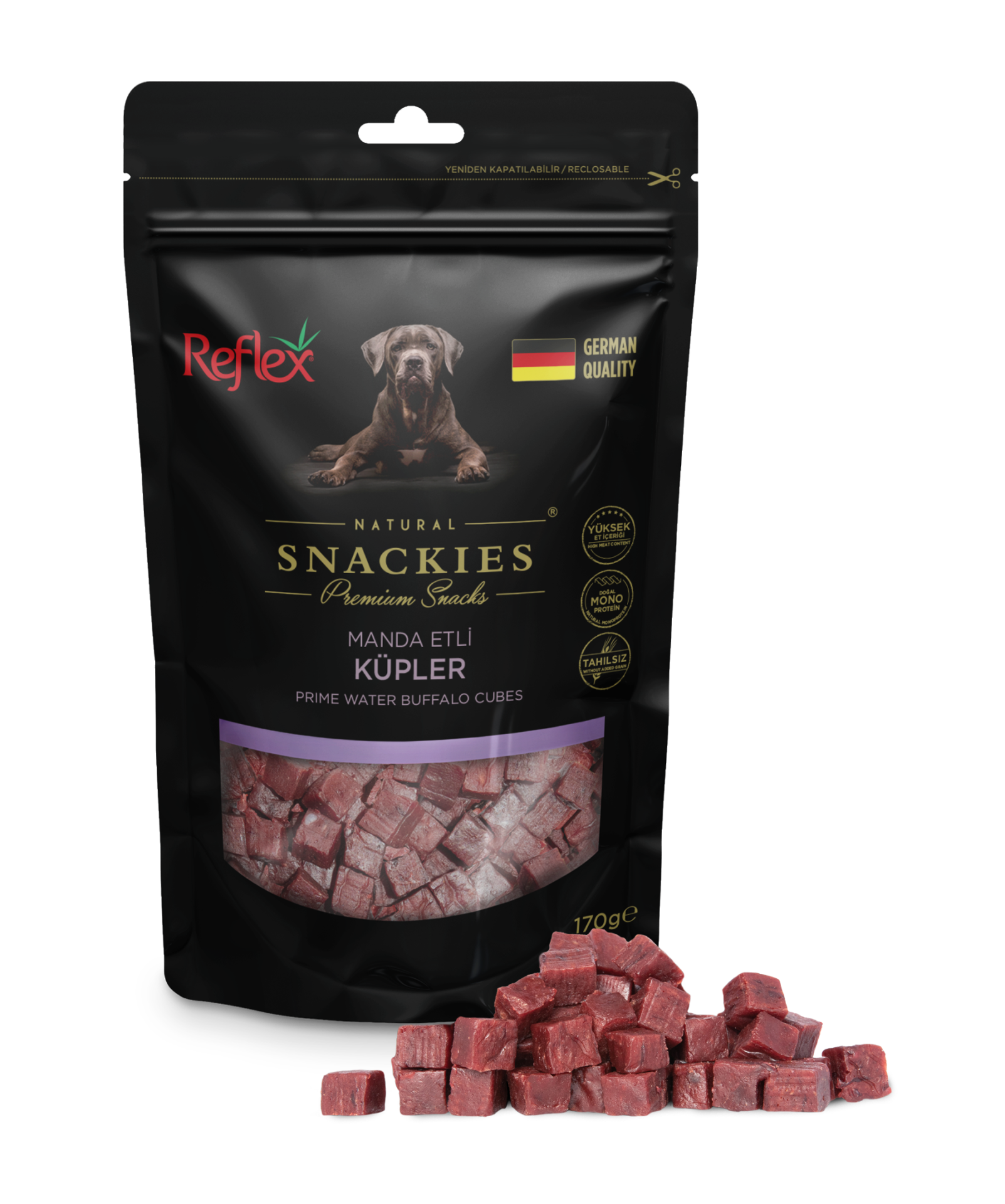 REF.SNACKİES MANDA ETLİ KÜPLER 170GR*16..(053)