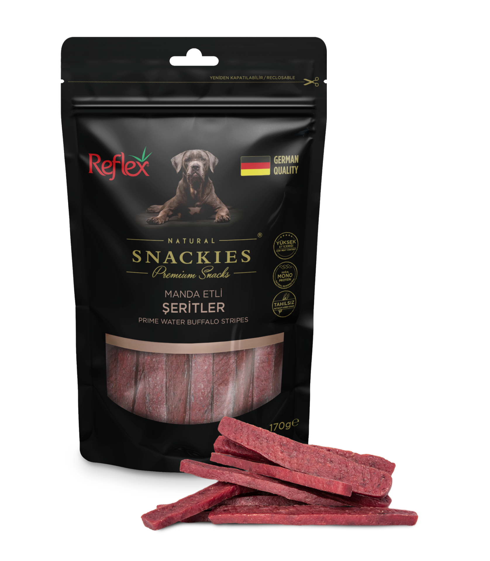 REF.SNACKİES MANDA ETLİ ŞERİTLER 170GR*16..(060)
