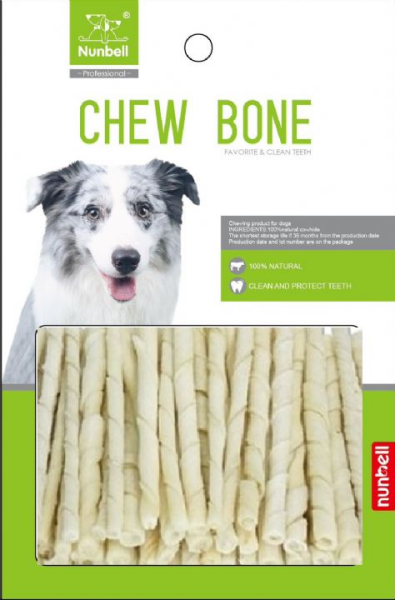 NUNBELL BEYAZ BURGU ÇUBUK 12CM*6GR*10LU...(256)