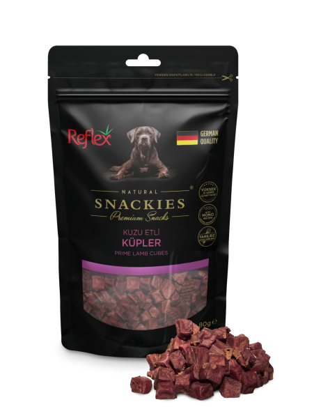 REF.SNACKİES KUZU ETLİ KÜPLER 80GR*16..(015)