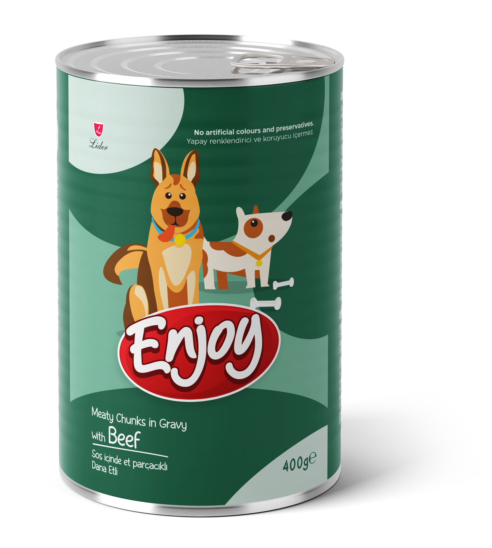 ENJOY KÖP KONS DANA ETLİ 400 GR*12...(709)