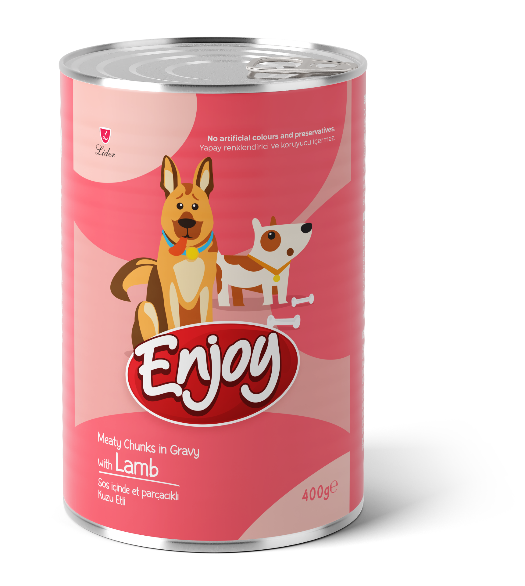 ENJOY KÖP KONS KUZU ETLİ 400 GR*12...(716)