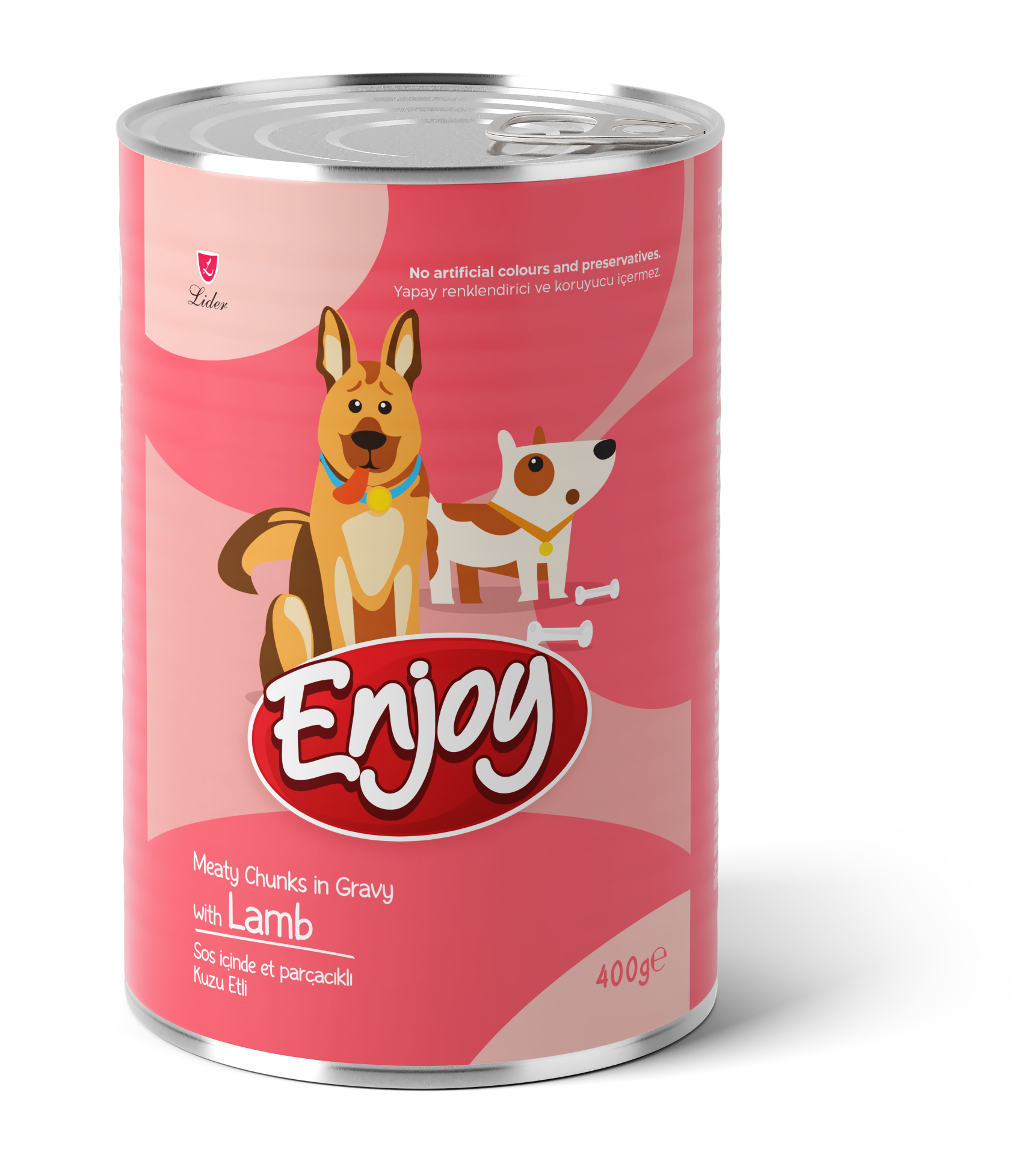 ENJOY KÖP KONS KUZU ETLİ 400 GR*12...(716)
