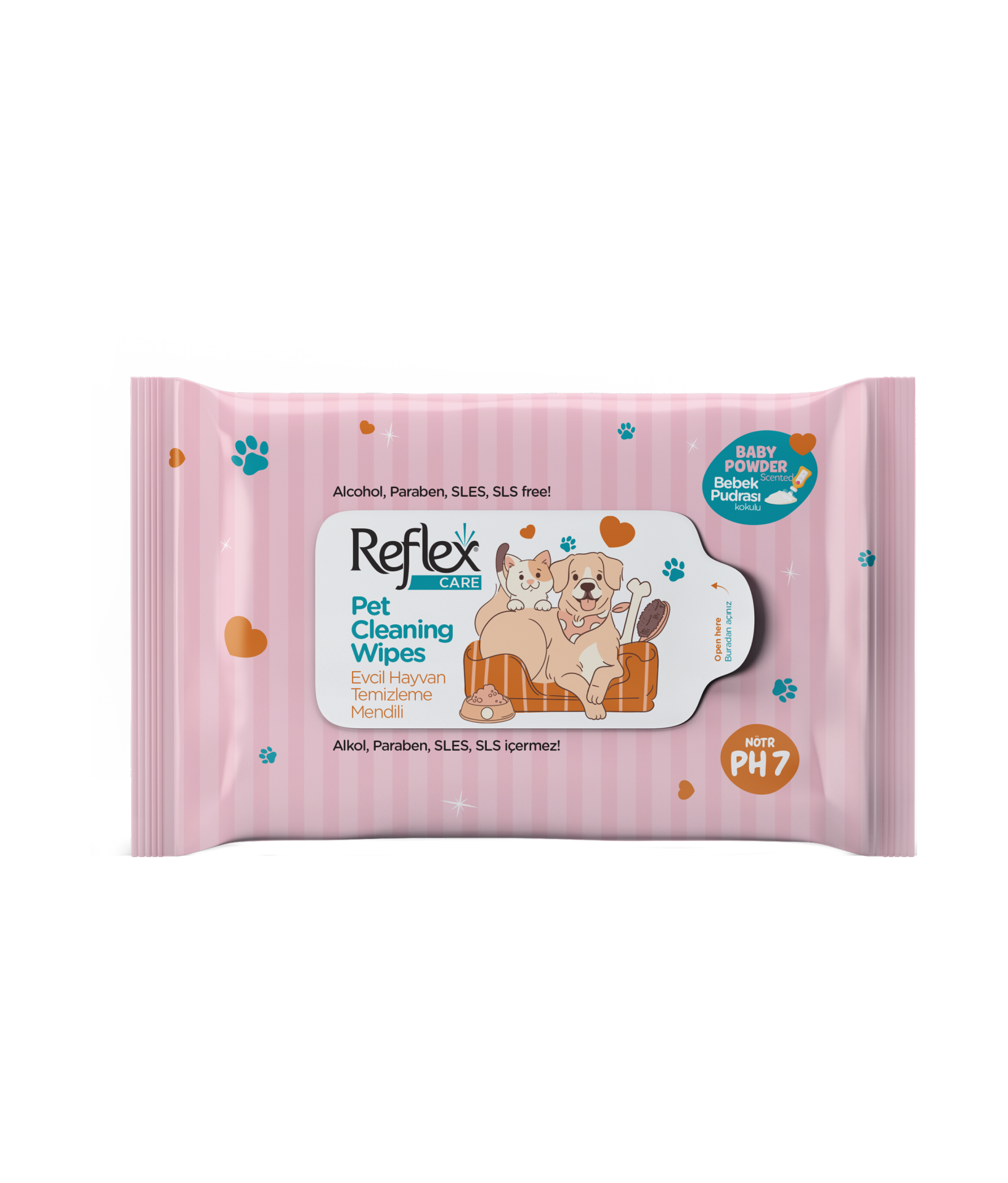 REF.CARE HİJYENİK TEMİZLEME  MENDİLİ 10LU*48 (562)