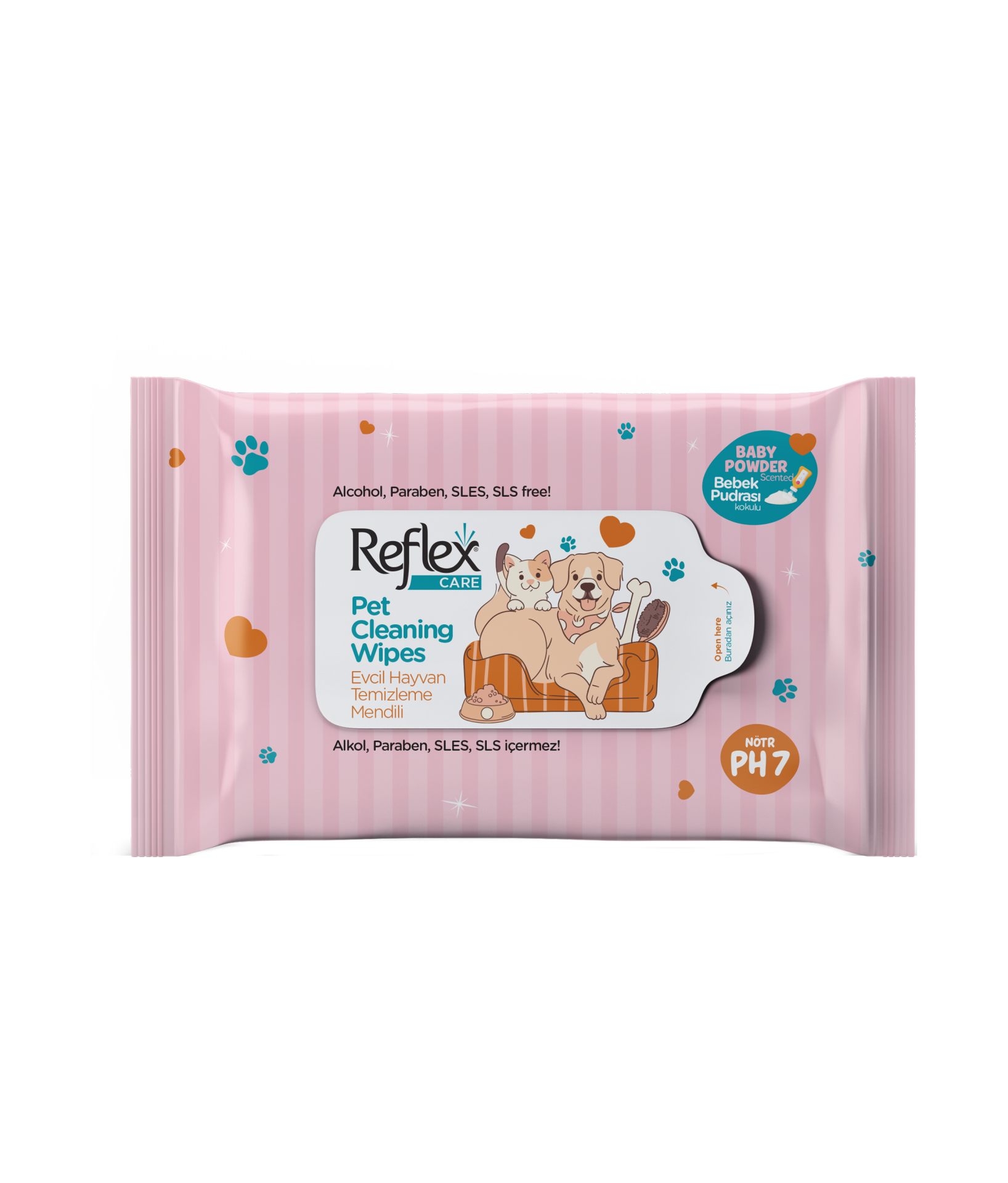 REF.CARE HİJYENİK TEMİZLEME  MENDİLİ 10LU*48 (562)