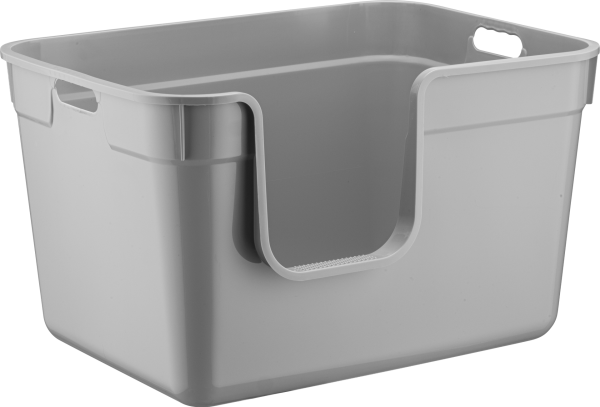 TANOS KEDİ TUVALETİ GRİ 545x400x325mm..x8..(374)