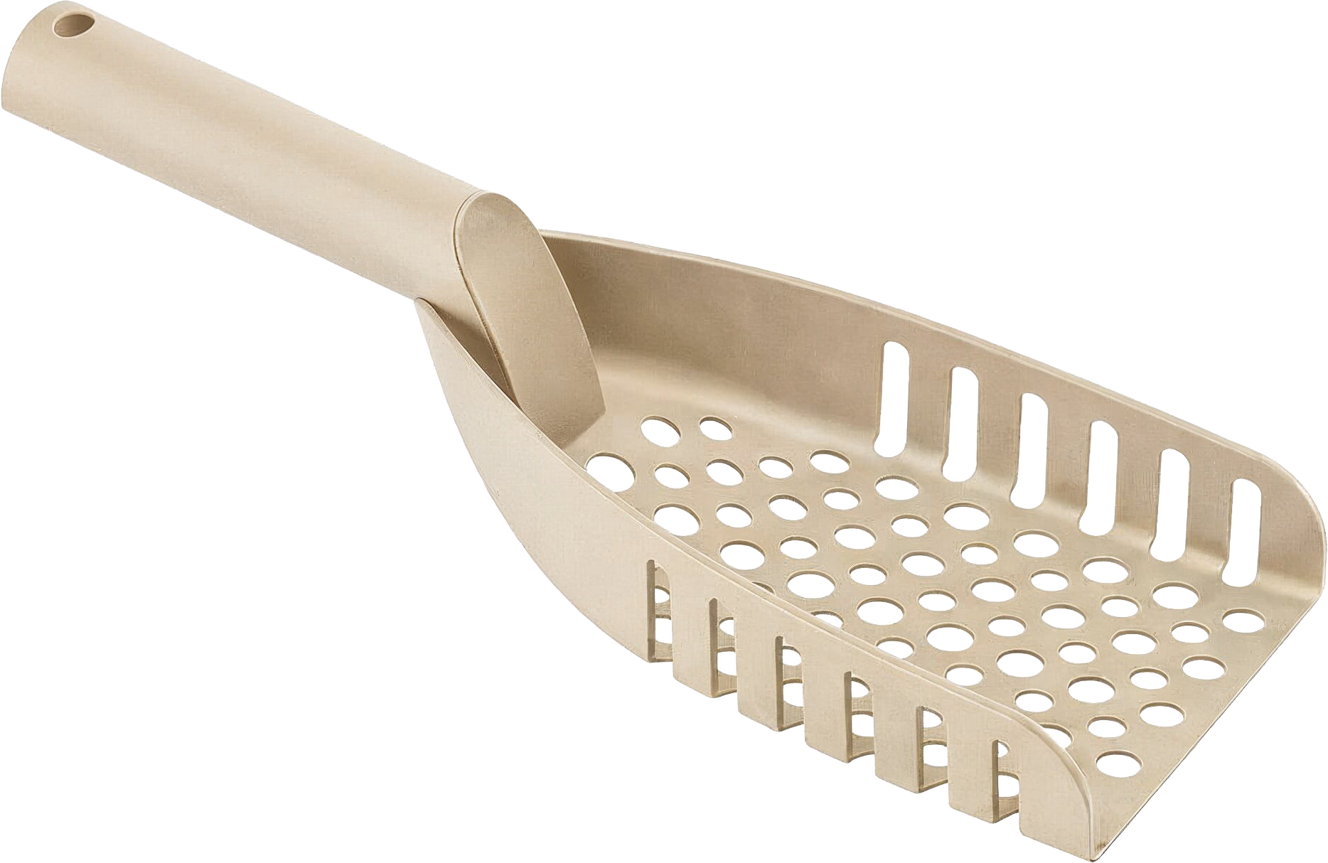 İOS KEDİ KUMU KÜREĞİ BEJ 295x95x35mm..x24..(619)