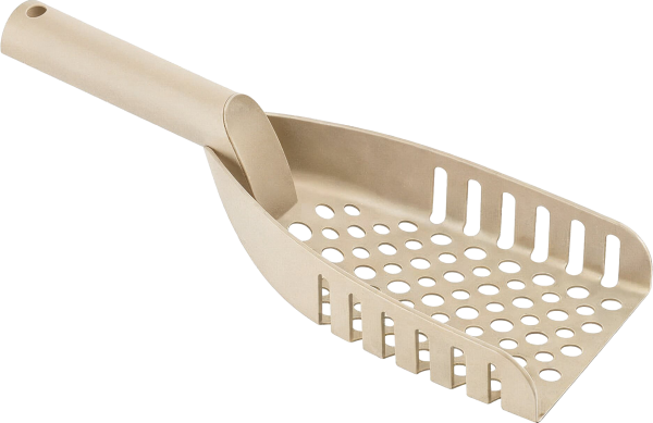 İOS KEDİ KUMU KÜREĞİ BEJ 295x95x35mm..x24..(619)