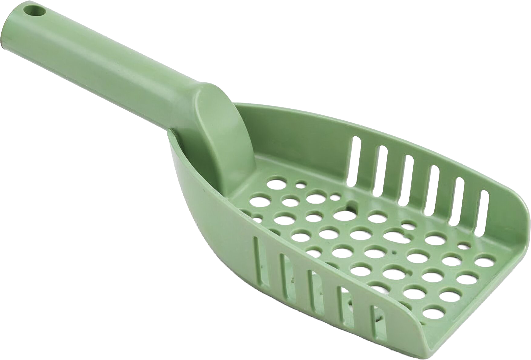 İOS KEDİ KUMU KÜREĞİ YEŞİL 295x95x35mm.x24..(794)