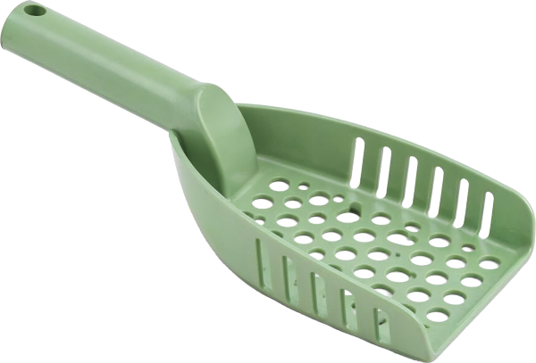 İOS KEDİ KUMU KÜREĞİ YEŞİL 295x95x35mm.x24..(794)