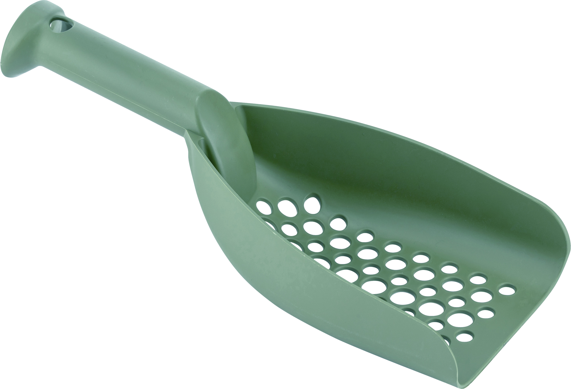 ARES KEDİ KUMU KÜREĞİ YEŞİL 285x110x75mm.x24.(770)